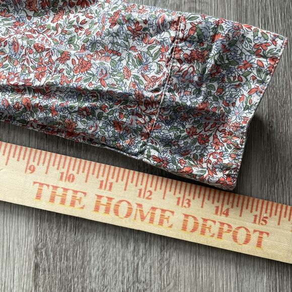 Tommy Hilfiger Women's Floral Shirt Dress Roll Tab Sleeve Boho Cottagecore S - Picture 12 of 14